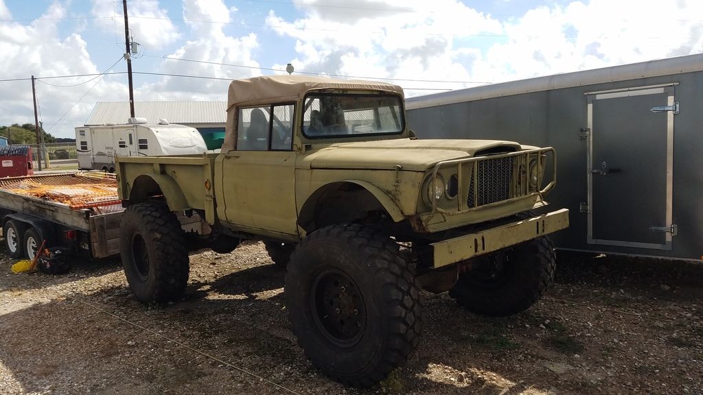 1968 Kaiser M715 jeep project Rockwell axle, 4 wheel disc brakes, 4 wheel steering Pirate 4x4